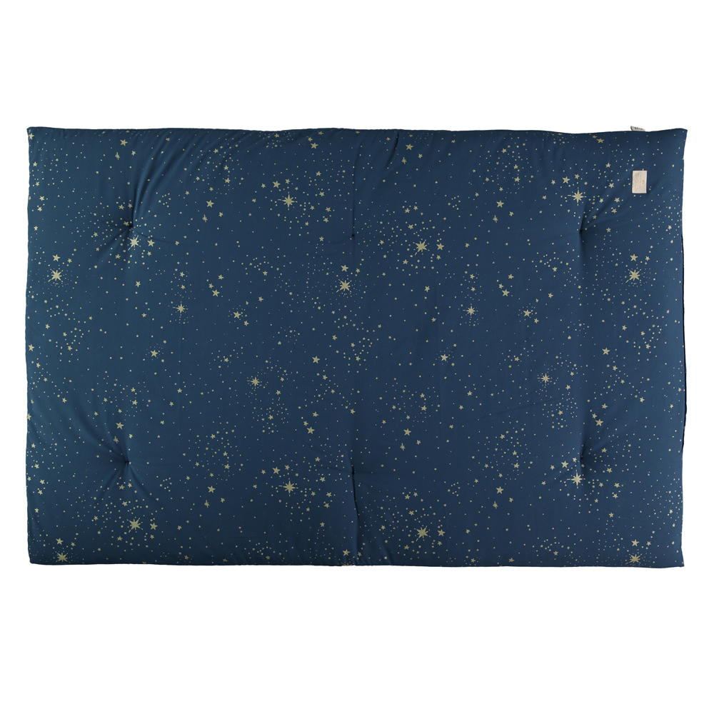 Edredon futon Eden stella Elements - Bleu marine - Nobodinoz