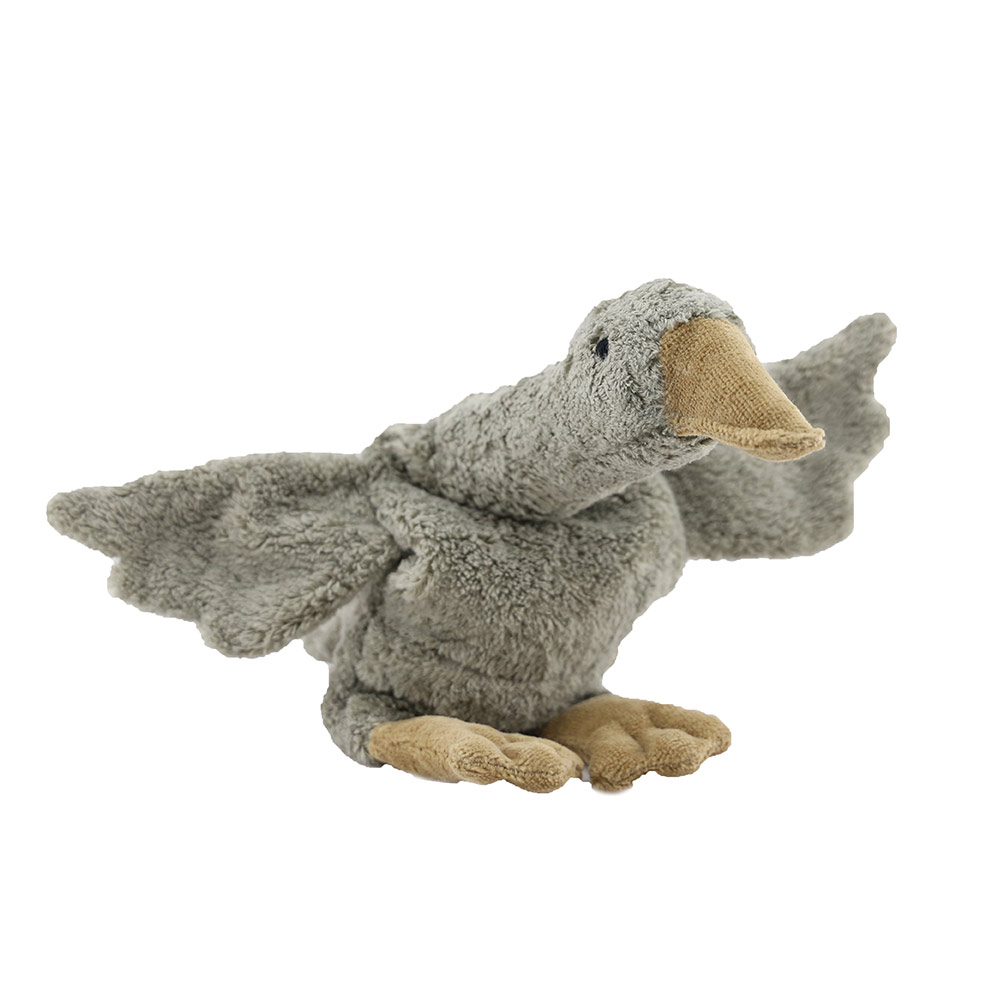 Grande Peluche Bouillotte Oie - Gris - Senger Naturwelt