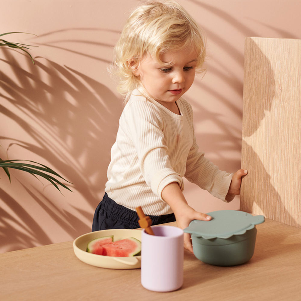 Boîte Lunch Dino Charlot - Rose Liewood