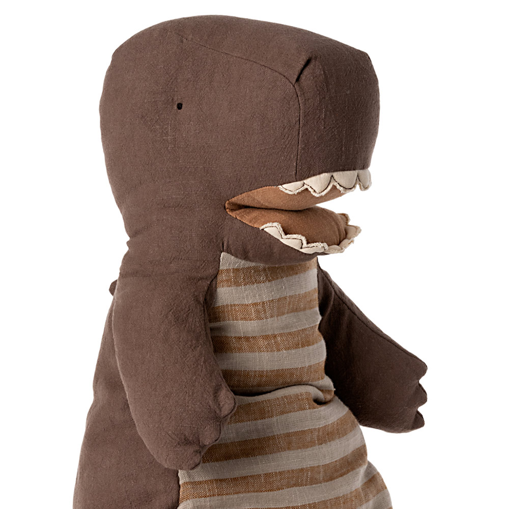 Peluche Dinosaure Gantosaurus Large - Chocolat Maileg