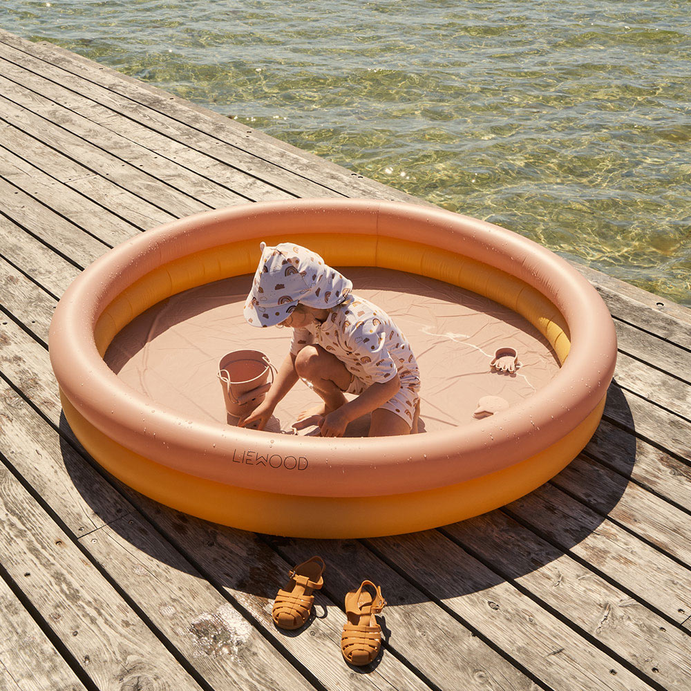 Grande Piscine Gonflable Savannah Confetti Mix - Peppermint - Liewood