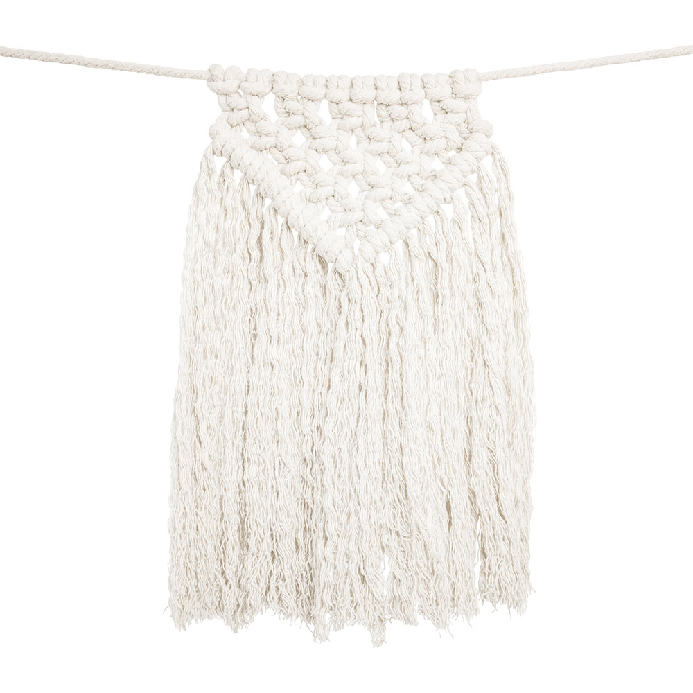 Guirlande en macramé - Naturel - Numéro 74
