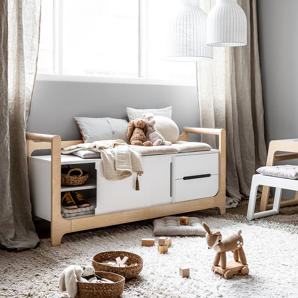 Rangement H Cabinet - Blanc - Rafa Kids