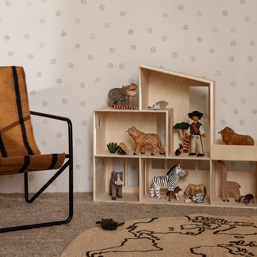 Hippopotame en bois Ferm Living