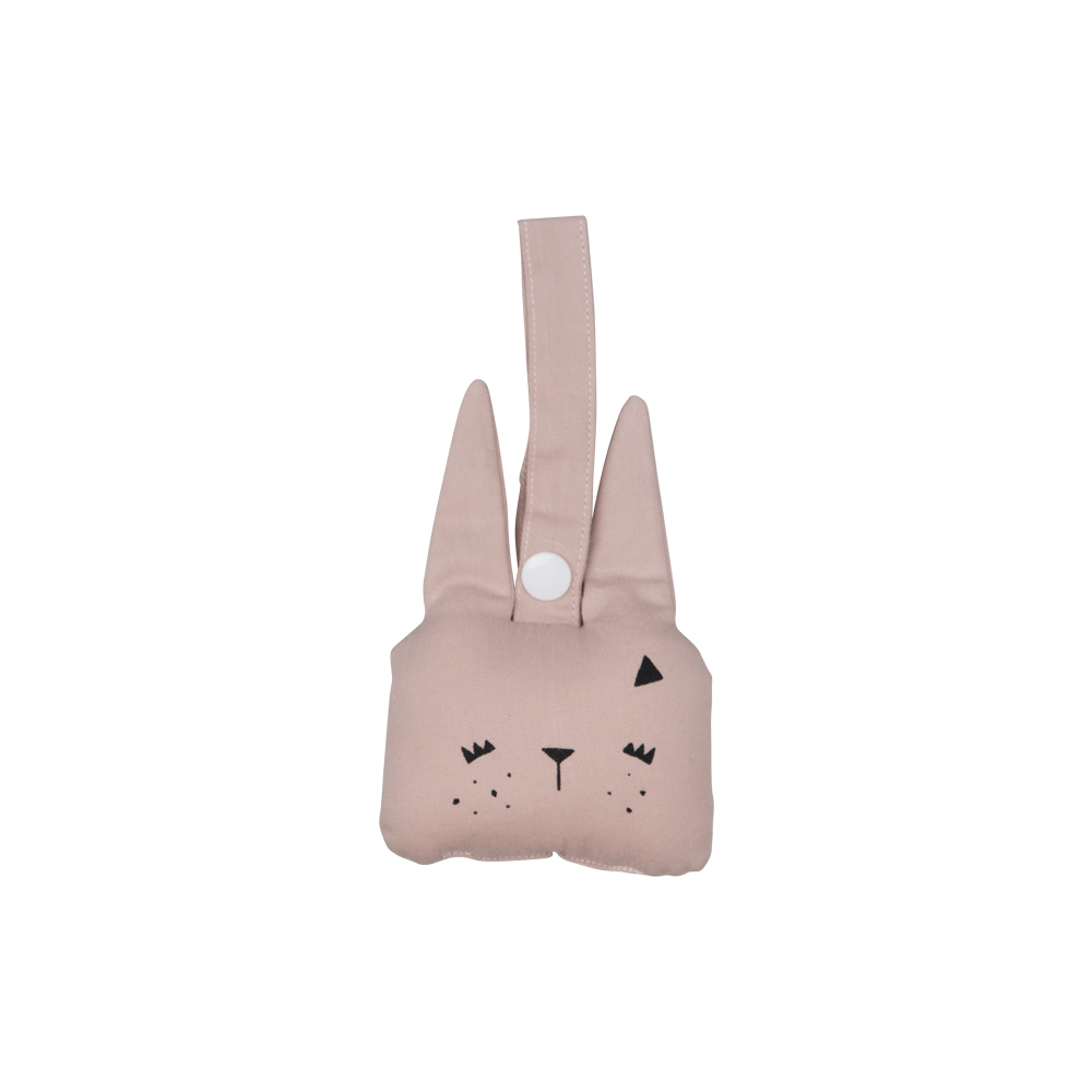 Hochet à suspendre Bunny - Mauve - Fabelab