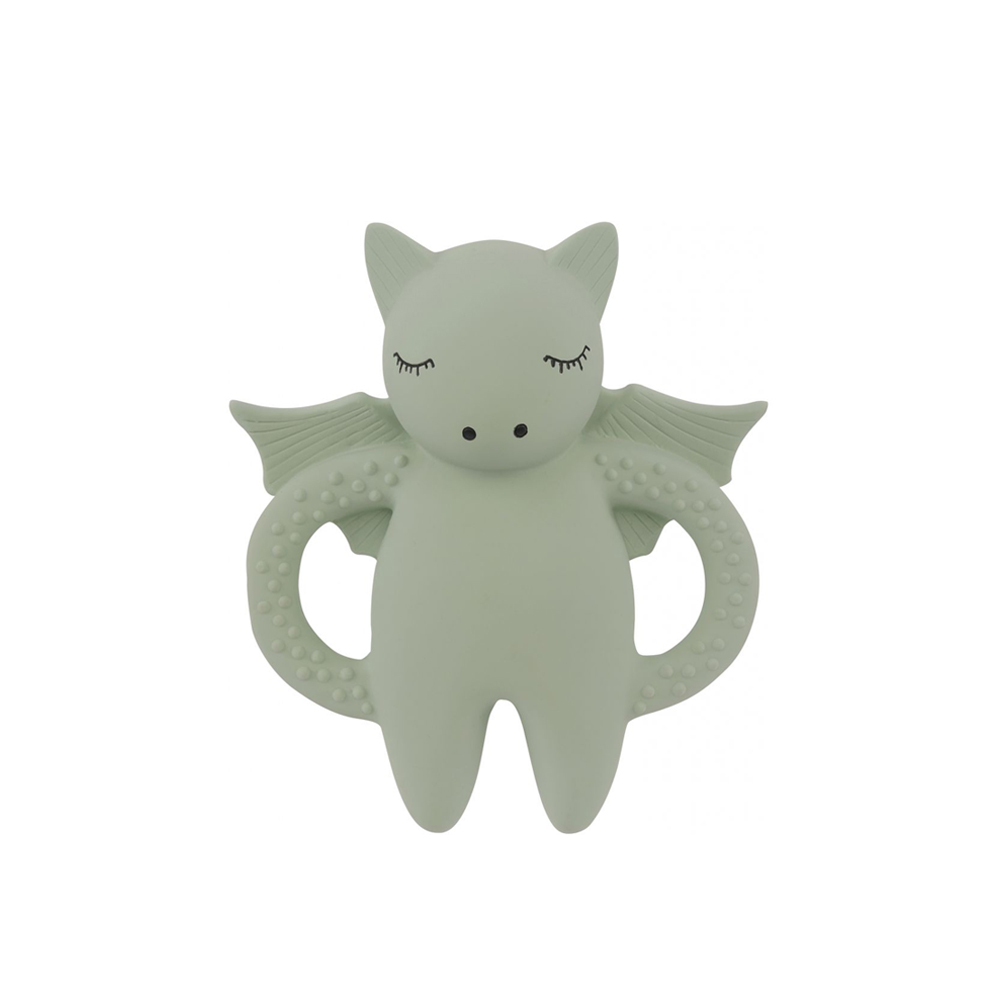Anneau hochet de dentition Chauve-souris - Mint - Konges Slojd