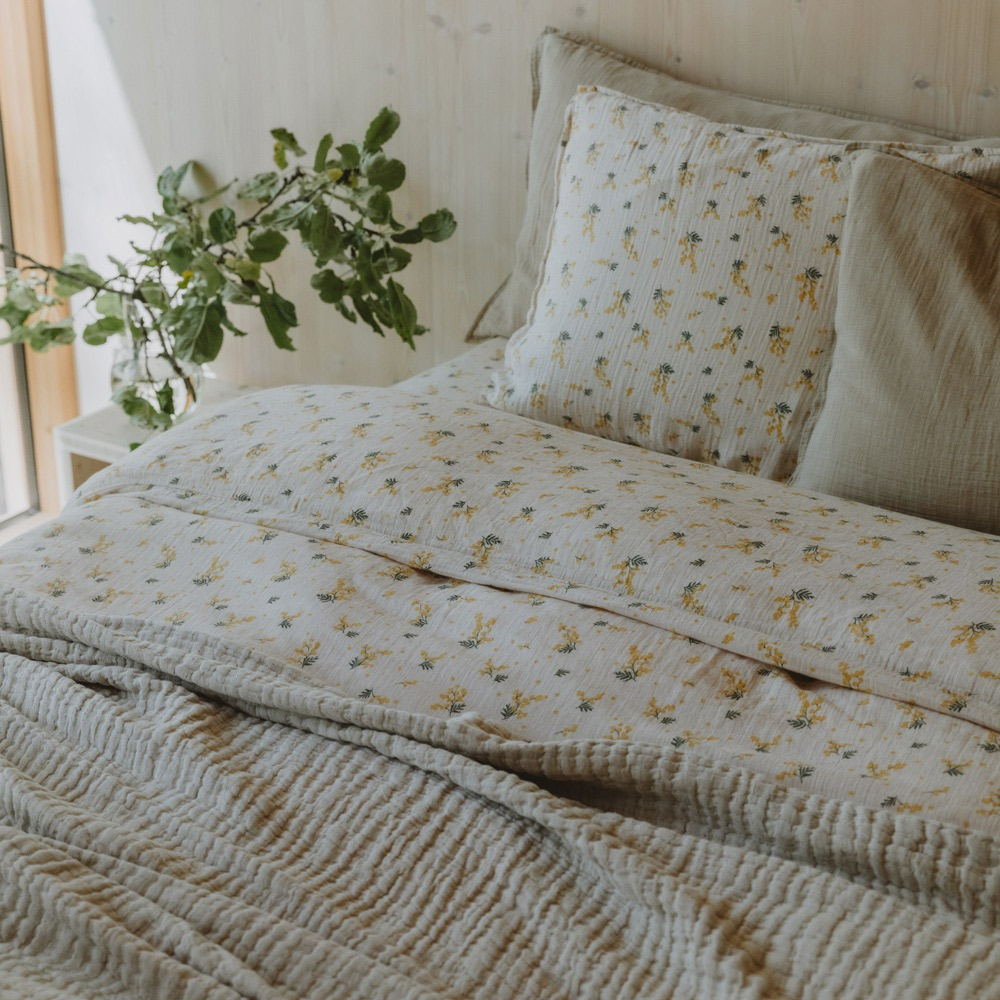 Housse de couette double mousseline - Mimosa Garbo et Friends
