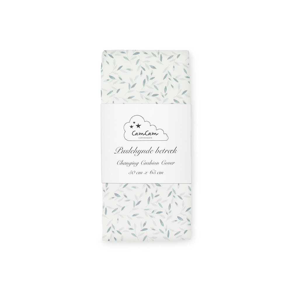 Housse de Matelas à langer Green Leaves - Cam Cam