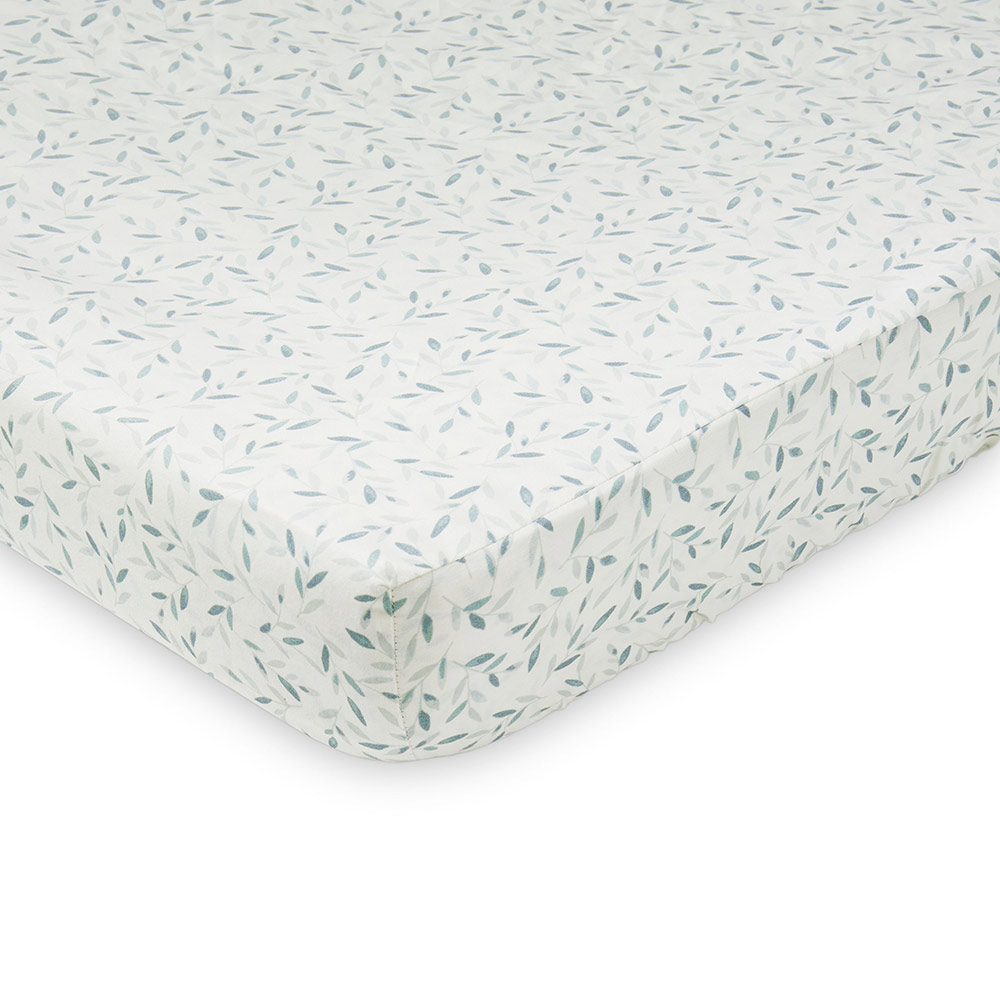 Housse de Matelas à langer Green Leaves - Cam Cam
