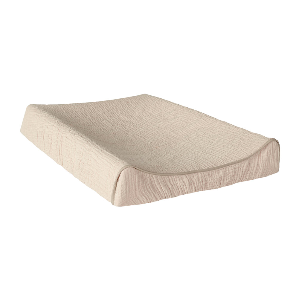Housse de Matelas à langer réversible - Abricot - Quax