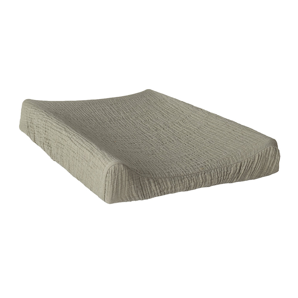 Housse de Matelas à langer réversible - Kaki - Quax
