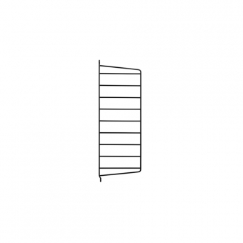 Portant mural 50 x 20 cm - Noir String Furniture