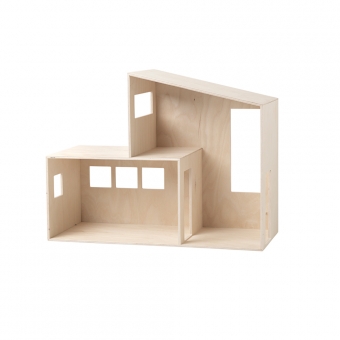 Maison de poupée / étagère Funkis House - Naturel Ferm Living
