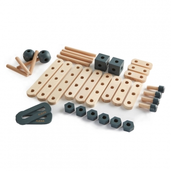 Set de construction pour établi - Bleu foncé Flexa Play