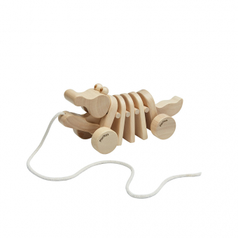 Alligator à tirer - Naturel Plan Toys