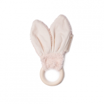 Anneau de dentition lapin So Cute - Rose pâle Nobodinoz