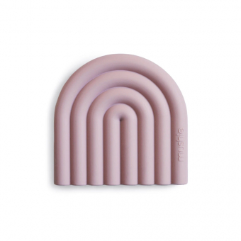 Jouet de dentition Arc-en-Ciel - Mauve Mushie