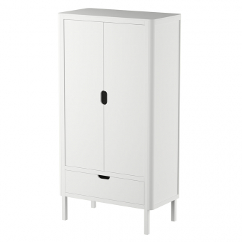 Armoire 2 portes - Blanc Sebra
