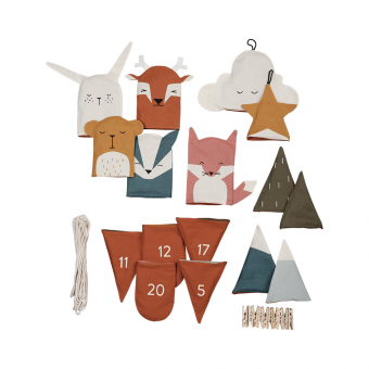 Calendrier de l'Avent Woodland Fabelab