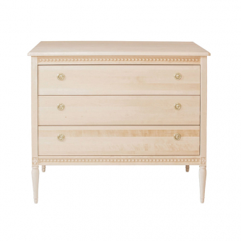 Commode 3 tiroirs - Bouleau Gustavienne