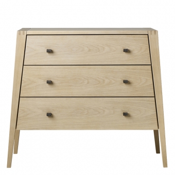 Commode 3 tiroirs Linea - Chêne Leander