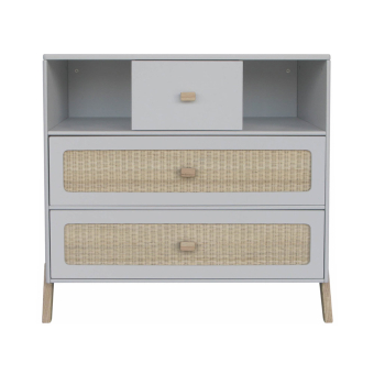 Commode cèdre et rotin Marélia - Lune Théo