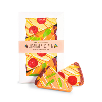 Craies de trottoir Pizza Twee