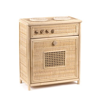 Cuisinière Enfant Malang en rotin Minikane