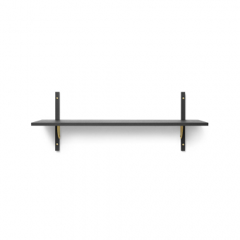 Etagère Sector Simple S/W - Noir/Laiton Ferm Living