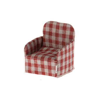 Fauteuil écossais Miniature - Rouge Maileg