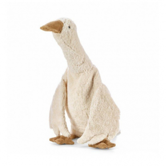 Grande Peluche Bouillotte Oie - Blanc Senger Naturwelt