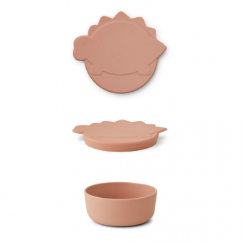 Boîte Lunch Dino Charlot - Rose Liewood