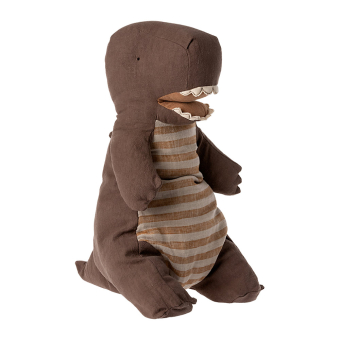 Peluche Dinosaure Gantosaurus Large - Chocolat Maileg