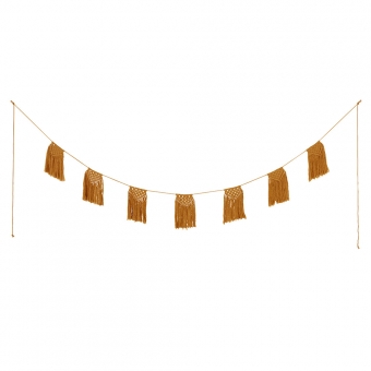Guirlande en macramé - Or Numéro 74