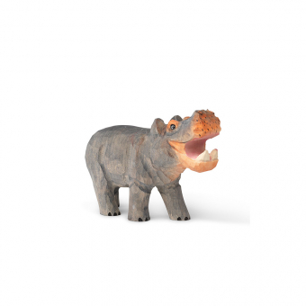 Hippopotame en bois Ferm Living