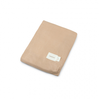 Housse de Matelas à langer Lin Français - Sand Nobodinoz