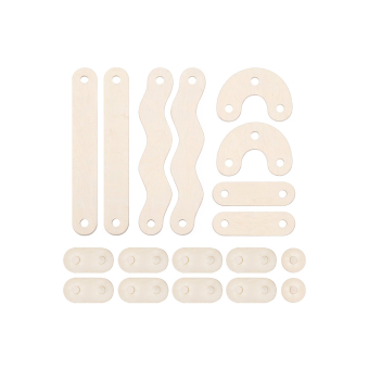 Poutres d'équilibre POLKU L - Bouleau Fitwood