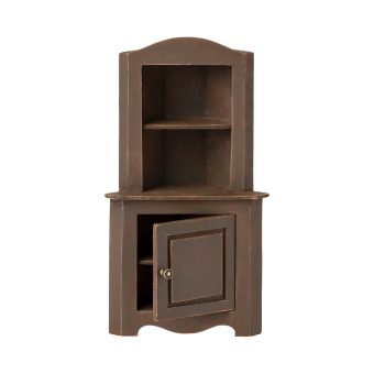 Armoire d'angle Miniature - Marron Maileg