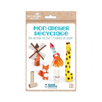 Mon Atelier recyclage Rouleaux de Papier Toilette Graine Créative