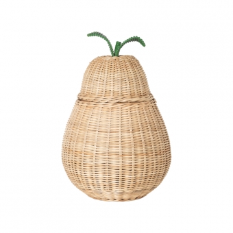 Panier de rangement tressé Poire Ferm Living