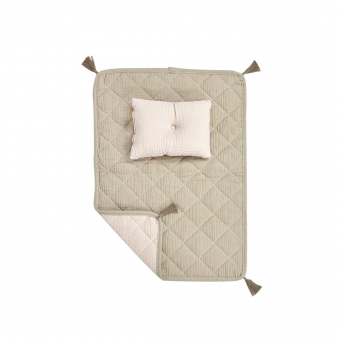 Parure de lit pour Landau Strolley - Vert clair Olli Ella