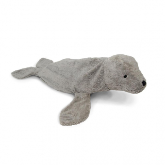 Grande Peluche Bouillotte Phoque - Gris Senger Naturwelt