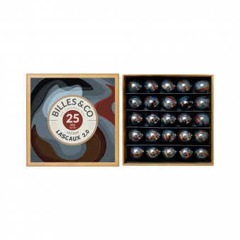 Petit Coffret de 25 Billes - Lascaux Billes and Co