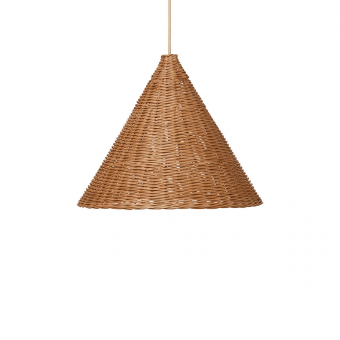 Suspension Dou en rotin D.45 cm Ferm Living