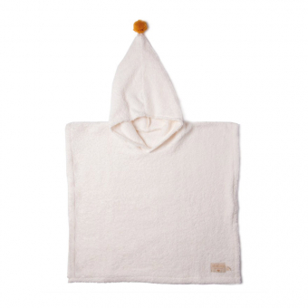 Poncho Enfant So Cute - Naturel Nobodinoz