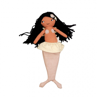 Doudou poupée Sirène Corali Fabelab