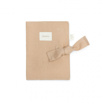 Protège Carnet de Santé A5 Lin Français - Sand Nobodinoz