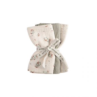 Pack de 3 Petits Langes - Clover Garbo et Friends