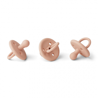 Set de 3 Sucettes Paula - Rose Blush Liewood