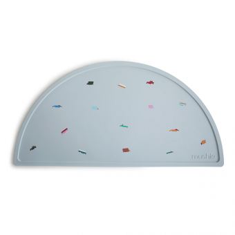 Set de Table en Silicone Voitures Mushie